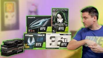 RTX 3060 Ti FACE OFF feat. Gainward Ghost OC, Gigabyte Eagle OC, Palit Twin Edge OC & Zotac Dual