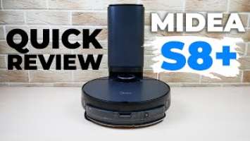 Midea S8+ REVIEW & TEST✅ Self-cleaning, Lidar, powerful motor and vibration mopping