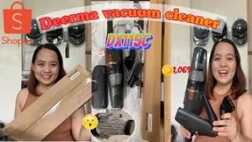 UNBOXING DEERMA VACUUM CLEANER DX115C | Shopee PH | Philippines