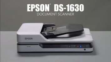 Epson DS-1630 Document Scanner | Take the Tour