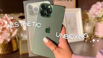 AESTHETIC UNBOXING | IPHONE 13 PRO MAX + ACCESSORIES