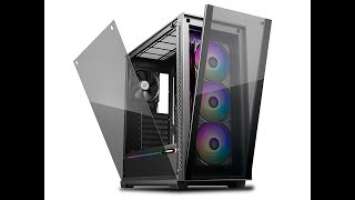 Распаковка и Обзор Deepcool MATREXX 70 ADD-RGB 3F (2160р 4К)