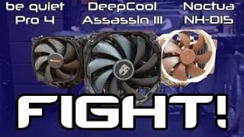 A New Challenger! DeepCool Assassin III vs Noctua vs be quiet!