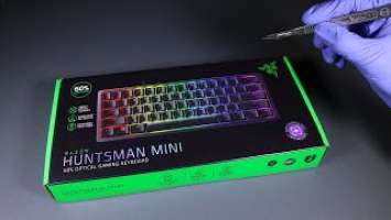 Razer Huntsman Mini Gaming Keyboard Unboxing - ASMR