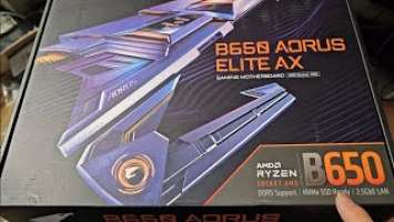 Gigabyte Aorus B650 Aorus Elite AX Gaming Motherboard AMD Socket AM5 WiFi Wi-Fi Wireless Driver