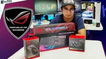 Unboxing ROG Gaming Gears sent over by ASUS!! Ft. ROG Strix Scope RX + ROG Keris + ROG Scabbard II