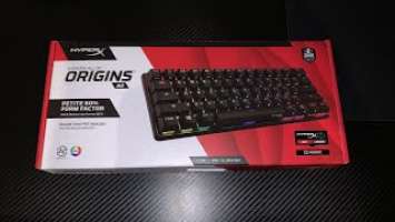 HyperX Alloy Origins 60 | Unboxing + Soundtest