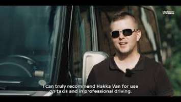 Taxi driver Joona Lehtinen and Nokian Hakka Van tires