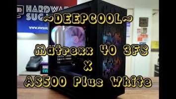 DEEPCOOL Matrexx 40 3FS and AS500 PLUS PC Build (Time-lapse) | PCB-15