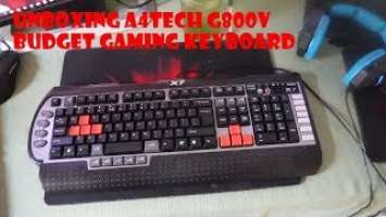 A4Tech G800V Gaming Keyboard Unboxing and Initial Thoughts