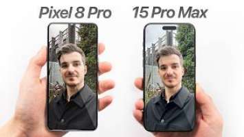 Google Pixel 8 Pro vs iPhone 15 Pro Max - Camera Review!