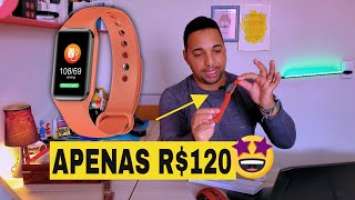 Pulseira Smartwatch BLACKVIEW R1 Vale a Pena? Baratinha e com IP68 5ATM BLACKVIEW R1"