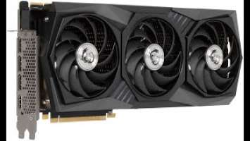 MSI GeForce RTX 3090 GAMING X TRIO 24GB. Царская видеокарта