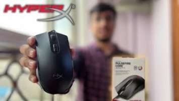 HYPERX PULSE FIRE CORE! RGB GAMING MOUSE️Unboxing Review In HINDI | Techz with SMA |