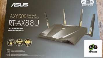 Asus RT-AX88U AX6000 Dual Band Router Unboxing!