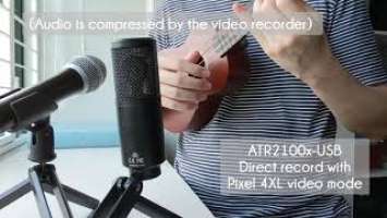 Audio-Technica ATR2100x-USB vs. ATR2500x-USB