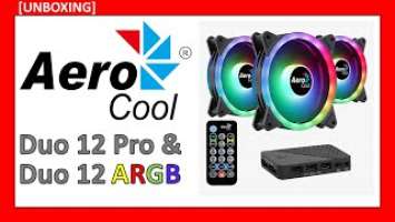 Aerocool DUO 12 PRO Kit & DUO 12 Unbox and Features