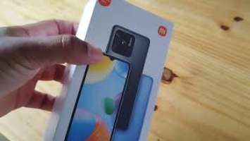 abrindo a caixa Redmi 10C (Graphite Gray) Xiaomi unboxing