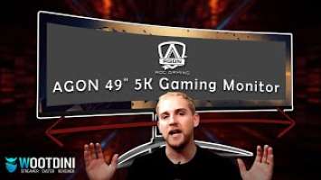 A review of the AGON AG493UCX2 by AOC, a 49 inch Monster