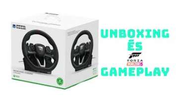 Hori Racing Wheel Overdrive Unboxing és kipróbálás Forza Horizon 5-ben