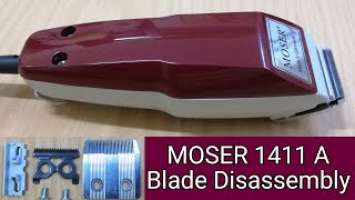 Moser Trimmer 1411 Blade Disassembly | Moser Trimmer DIY