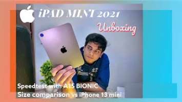 Apple iPad Mini 2021 (6th Generation) | Unboxing | 64GB | Buy In 2023? | Size & Speed| A15.