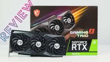 MSI RTX 3070 Ti Gaming X Trio 8G - Review