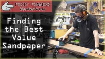 Finding the Best Sandpaper. Testing, Comparison & Review of 14 Brands (Makita DBO180Z / XOB01Z)