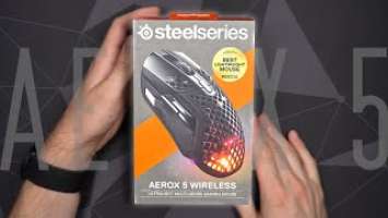 SteelSeries Aerox 5 Wireless Gaming Mouse | Unboxing & First Impressions