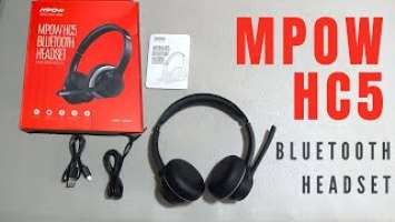 MPOW HC5 Bluetooth Headset - Work from Home Essentials