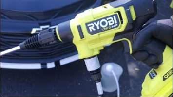 The RYOBI 18V ONE+ HP EZClean Brushless Power Cleaner. Unboxed and review. #ryobi