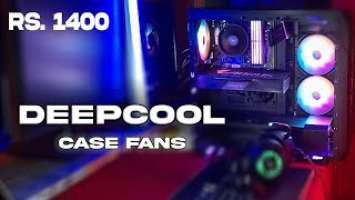 Deepcool RF120 FS Case Fans | Unboxing+Installation