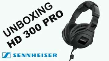 Sennheiser HD 300 PRO Headphones Unboxing!.. MatrixPRO Tech Channel.