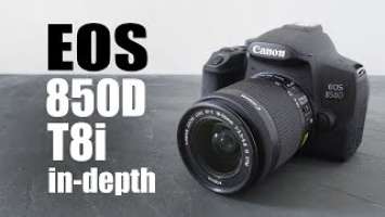 Canon EOS 850D Rebel T8i REVIEW vs 90D vs M6 II vs M50