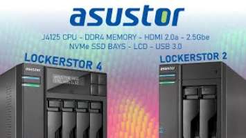 Asustor LockerStor 2 & 4 NAS Drive Revealed - AS6602T & AS6604T