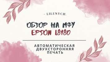 Автоматическая двухсторонняя печать на Epson L8180 c MacOS.