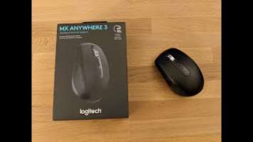 Unboxing Logitech MX Anywhere 3