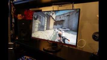 AOC G2590PX review - 24.5" 1080p 144Hz TN gaming monitor - By TotallydubbedHD