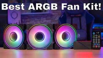 AeroCool Mirage 12 Pro Review - 3 ARGB Fans, Controller and Remote - Best RGB Fan Set - Mirage12Pro