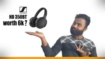 Sennheiser HD 350BT Wireless Over-Ear Headphones Review - Better than HD 4.40BT? | Tamil | Digglet