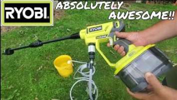 Ryobi 18v EZ CLEAN Cordless Power Cleaner Review