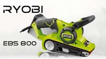 Ленточная шлифмашина Ryobi EBS 800