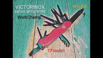 VICTORINOX SAK WorkChamp Review (2022) -Great Everyday Carry