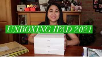 UNBOXING IPAD 2021 (7TH GENERATION) + ACCESORIES BY MARZ DRUM