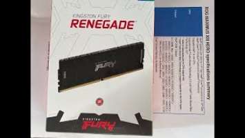 DDR4 3200 vs 3600 in 4K gaming: Kingston Fury Renegade