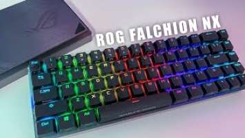 ROG FALCHION NX Mechanical Gaming Keyboard unboxing | Elyxirine