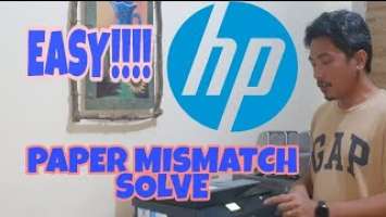 HP Smart tank 615 PAPER MISMATCH SOLVED