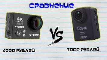 Сравнение X-TRY Xtc200 и SJCAM M20