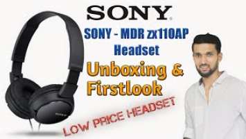 Sony MDR-ZX110 Headphones Review | Best Budget headphones