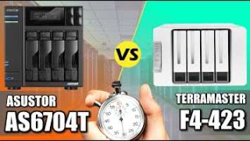 Asustor Lockerstor 4 Gen 2 vs Terramaster F4-423 NAS